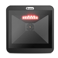 Eyoyo เครื่องสแกนบาร์โค้ด 2D Barcode Scanner มิติแบบแฮนด์ฟรีเครื่องอ่าน QR หน้าต่างสแกนขนาดใหญ่เพื่อ