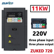 ZUKED 11KW VFD Inverter 15KW 18KW 22KW Frequency Inverter 3PH 380V Output Frequency Converter Variab