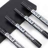 (BIG SHOP) 1 pcs Maker Pen Permanent Black Maker Pen Waterproof Permanent Maker