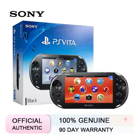 Original Sony PSVita 2000 PS Vita 2000 Slim Console With PKGJ Store Free Games 64GB/128GB Memory Car