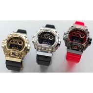 GSHOCK GM6900 METAL BEZEL CERMIN KACA