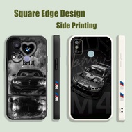 Casing For Realme C30s C30 9i 4G Bmw M4 Black SZA91 Phone Case Square Edge