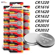 1 PC Panasonic CR2032 / CR2016 / CR2025 / CR1220 / CR1632 / CR1620 / CR1616 Lithium 3V Battery
