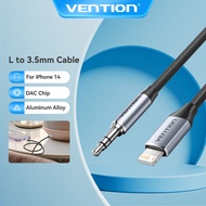 Vention Lightning Male to 3.5MM Earphone Jack AUX Cable Compatible for iPhone7-14 Series