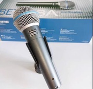 全新Shure/舒爾BETA 58A人聲話筒 有線動圈錄音演出唱歌專用有線mic麥克風