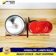 Lampu Depan / Belakang Honda C70 Lampu Bulat