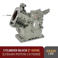 MESIN CYLINDER BLOCK GX220 7HP 7.5HP ENGINE BLOCK GX220 7HP 7.5HP