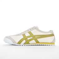 Asics Onitsuka Tiger/Onitsuka Tiger Mexico 66 Avocado Couple All-Match Unique Anti-Slip Sports Casua