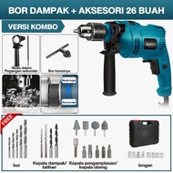 Mesin bor Listrik 13 mm impact bisa bolak balik3500rpm tembok beton bolak balik dengan variable speed Impact drill Modern electric Impact drill mesin bor listrik