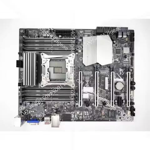 Used C9X299 Motherboard RPGF-L, Supports 2066 Pins, 4 GPU Workstations, I7/i9 X