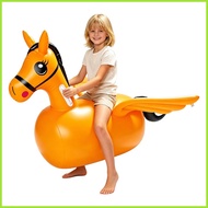 Hopping Toys Inflatable Realistic Balance Bouncer Kids Outdoor Jumping Horse Riding Toys for Indoor 