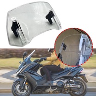 Big sale Fit For KYMCO AK550 AK550i Motorcycle Adjustable Windscreen Windshield Extension Spoiler Wi