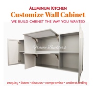 Kitchen Cabinet / Aluminum Wall Cabinet /Aluminum Kitchen Cabinet / Wall Mounted Cabinet /Storage Ca