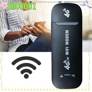 SHOUOUI 4G Mobile WIFI Router, Wireless Dongle 4G LTE Wireless Router, Portable 150Mbps Mobile Wifi 