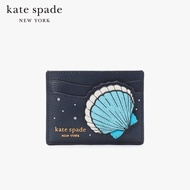 KATE SPADE NEW YORK WHAT THE SHELL EMBELLISHED CARDHOLDER KC039 กระเป๋าใส่บัตร