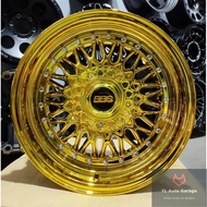 BBS Wheel [Gold Chrome] Sport Rim 16x8JJ ET28 (4x100/114.3)