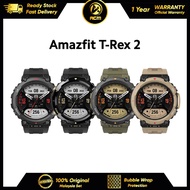 Amazfit T-Rex 2 Smartwatch 5 GPS Satellite Military-grade Fitness with Heart Rate Sleep SpO2 Monito