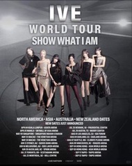 IVE 演唱會門票