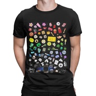 Animation BFDI Battle for Dream T-Shirt Men O-neck Short Sleeve Clothing  100% Cotton Top Tee