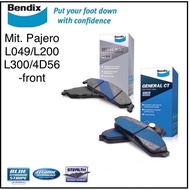 Mitsubishi Bendix Front Brake Pad - Mitsubishi L200/ L49