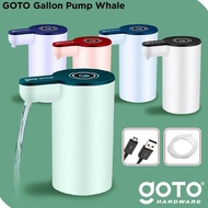 [Original] Goto Whale Pompa Galon Elektrik Pencetan Air Minum Otomatis Murah Dispenser Tanpa Pipa Te