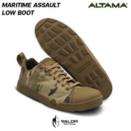 Altama - Maritime Low Wide [Multicam] รองเท้ายุทธวิธี ข้อสั้น รองเท้าผ้าใบผู้ชาย  มีรูระบายน้ำมีที่ล