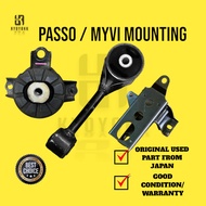 KYOYOKU -MOUNTING PASSO MYVI ENGINE 1.3 AUTO MOUNTING USED JAPAN