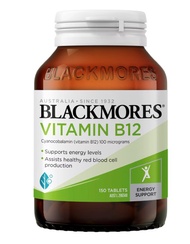 Blackmores Vitamin B12 แบลคมอร์สวิตามิน B12 exp 08/10/2028