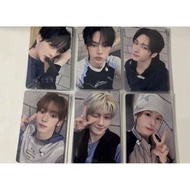 TWS mini4 yzy6.0 DOHOON SHINYU Han Zhen Photocard