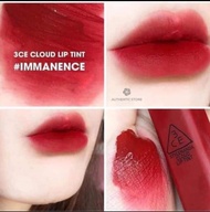 Son kem 3CE Cloud Lip Tint Immanence đỏ rượu sang chảnh quyến rũ Hàn Quốc