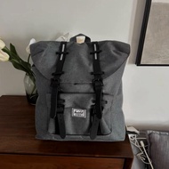 🍑支援消費券🌸全新Herschel Little America 中號17L 戶外背囊電腦包 13吋 麻灰黑