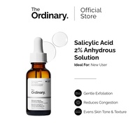 The Ordinary Salicylic Acid 2% Anhydrous Solution 30mL  | Exfoliating, Anti-Acne, Sensitive Skin