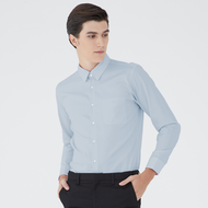 ARROW Wrinkle Free SHIRT -รีดง่าย ยับยาก - เสื้อเชิ้ตทำงานแขนยาว ทรง SLIM FIT รหัส MACS765