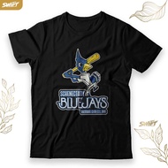 Schenectady Blue Jays Retro Defunct Baseball TSHIRT DISTRO CLOTHES