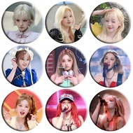 超划算GIDLE组合宋雨琦新款周边明星爱豆应援周边徽章吧唧胸章痛包挂饰GIDLE Combination Song Yuqi New Peripheral MingDJ