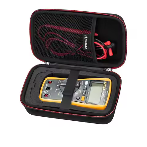 Carrying case for Fluke 117/115/116/177/233 Digital Multimeter Fits for Fluke 101/106/ F15B+F18B+ an
