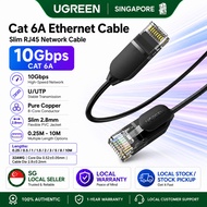 UGREEN Cat 6 A Ethernet Cable Slim Network Cable 4 Twisted Pair Patch Cord Internet UTP FTP Cat6 a L
