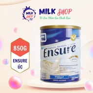 Ensure Australia Milk 850g Vanilla Flavor 28 Essential Vitamins And Nutrients To Enhance Health And Brain Milkshop