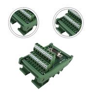 [THE NEW]Terminal block SCSI-14P-CN-F CN slot type, suitable for PLC  for DIN rail mounting.