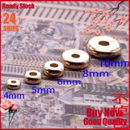 Round Brass Sheet diy Jewelry Accessories Bracelet Spacer Beads Tibetan Brass Spacer Spacer Copper S