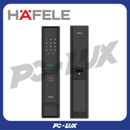 HAFELE กุญแจดิจิทัล Mortise Lock รุ่น PP8100 499.21.185 สีดำด้าน