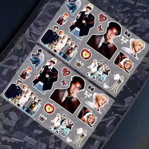 1pc Kpop P-P1Harmony Stickers Moto Sticker Auto Body Bumper Windows Motorcycle Laptop Walls Vinyl De