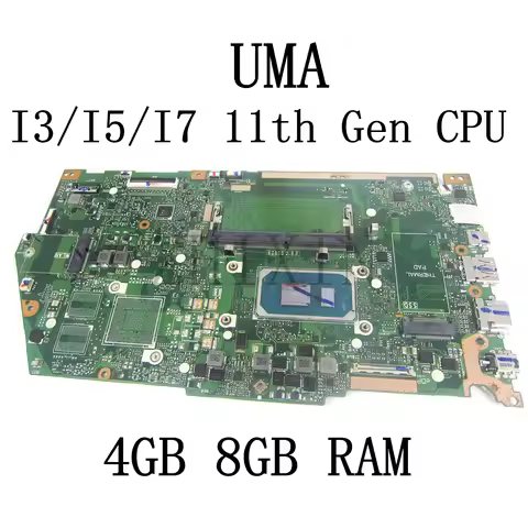 X513EA For ASUS X513EQ X513EP R513E K513E F513E A513E Laptop Motherboard with I3/I5/I7 11th Gen CPU 