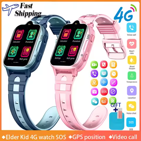 Xiaomi Mijia Kid Smartwatch GPS Tracker SOS Video Call Waterproof Touch Screen Children Calculator A