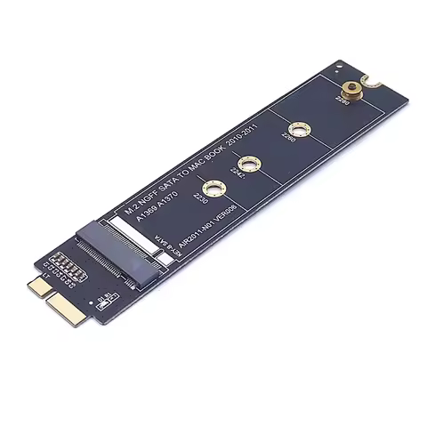 For Apple Macbook SSD Adapter 2010 2011 MacBook Air A1369 A1370 M2 SSD Converter Card Adapter Suppor