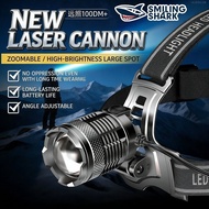 SMILING SHARK M77 LED Headlamp 8400 Lumens Ultra Bright Motion Sensor Type C Rechargeable Waterproof