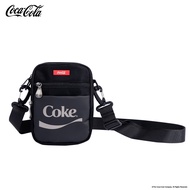 Coca Cola [Coca-Cola Coca-Cola] Crossbody Bag Side Backpack Small Square Shoulder Mobile Phone Porta