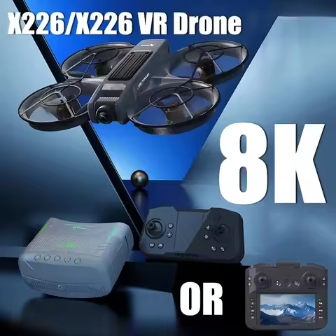 Original X226/X226VR Drone 4K Professional Dual Camera Brushless motor Optical Flow Avoidance Remote