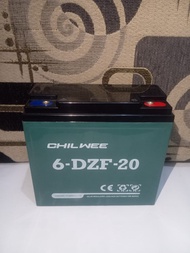 Aki Sepeda Listrik CHILWEE 6-DZF-20 / 6DZF20 - Baterai Sepeda Listrik 12V - 20AH