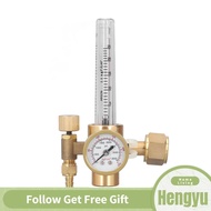Hengyu Welding Regulator Valve Brass Flowmeter CO2 Gas MIG Machine OBC‑191 MT8